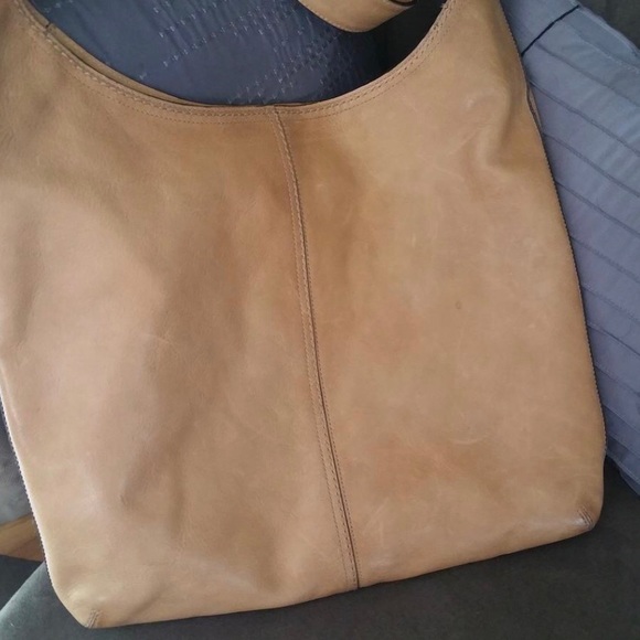 Coach tan leather shoulder bag - Picture 2 of 6